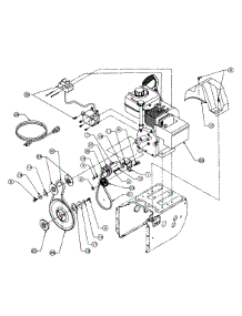 Engine And V-Belts parts for Yard-Man Snow Thrower 317E623D401 / 1997 from AppliancePartsPros.com