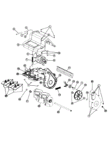 Motor  /  Thrower parts for Yard-Man Snow Thrower 31A-040-401 / 2004 from AppliancePartsPros.com