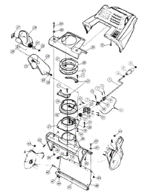 Auger Housing And Chute parts for Yard-Man Snow Thrower 31A-262-401 / 1999 from AppliancePartsPros.com