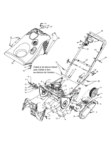 General Assembly parts for Yard-Man Snow Thrower 31A-2B5-801 / 2005 from AppliancePartsPros.com