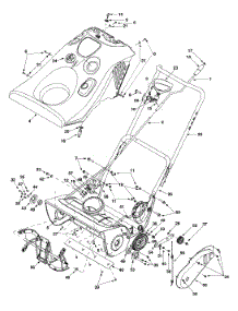 General Assembly parts for Yard-Man Snow Thrower 31AE285-401 / 2003 from AppliancePartsPros.com