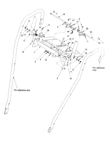 Handle Panel Assembly parts for Yard-Man Snow Thrower 31AE553F401 / 1999 from AppliancePartsPros.com