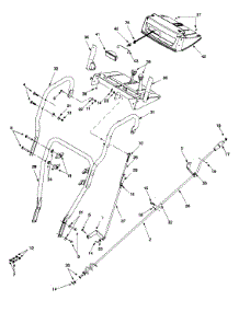 Handle Assembly parts for Yard-Man Snow Thrower 31AE573H401 / 1999 from AppliancePartsPros.com