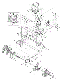 General Assembly parts for Yard-Man Snow Thrower 31AE5KLF701 / 2005 from AppliancePartsPros.com