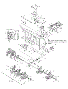 General Assembly parts for Yard-Man Snow Thrower 31AE5KLF801 / 2005-2 from AppliancePartsPros.com