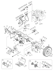 Drive Assembly parts for Yard-Man Snow Thrower 31AE5KLF801 / 2006 from AppliancePartsPros.com