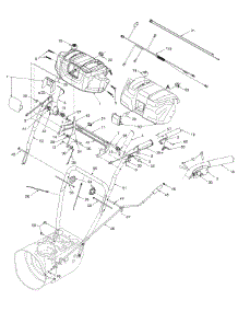 Handle Assembly parts for Yard-Man Snow Thrower 31AE5KLF801 / 2006 from AppliancePartsPros.com