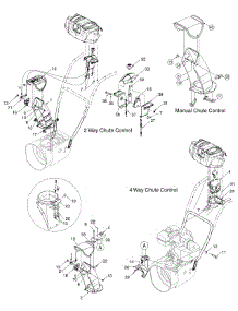 Chute Control Assembly parts for Yard-Man Snow Thrower 31AE5KLG801 / 2007 from AppliancePartsPros.com