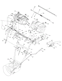 Handle Assembly parts for Yard-Man Snow Thrower 31AE5KLG801 / 2007 from AppliancePartsPros.com