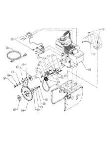 Engine And V-Belts parts for Yard-Man Snow Thrower 31AE633E401 / 1999 from AppliancePartsPros.com