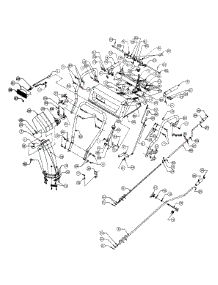 Handle Assembly parts for Yard-Man Snow Thrower 31AE633E401 / 1999 from AppliancePartsPros.com