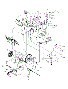 Frame Assembly 31Ae663h parts for Yard-Man Snow Thrower 31AE663H401 / 1999 from AppliancePartsPros.com