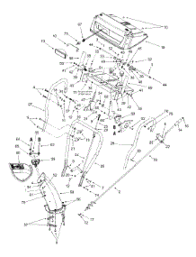 Handle & Chute parts for Yard-Man Snow Thrower 31AE663H401 / 2004 from AppliancePartsPros.com