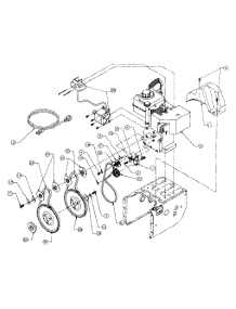 Engine And V-Belts parts for Yard-Man Snow Thrower 31AE6B3H401 / 1999 from AppliancePartsPros.com