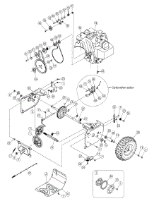 Drive Assembly parts for Yard-Man Snow Thrower 31AE6GLF801 / 2005-2 from AppliancePartsPros.com
