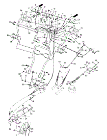 Handle Assembly parts for Yard-Man Snow Thrower 31AE993I401 / 1999 from AppliancePartsPros.com