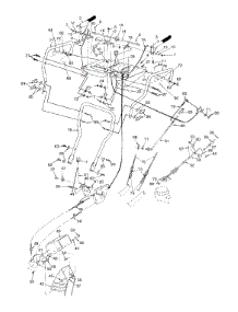 Handle Assembly parts for Yard-Man Snow Thrower 31AE993I401 / 2000 from AppliancePartsPros.com