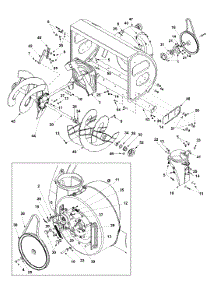 Chute & Auger Assembly parts for Yard-Man Snow Thrower 31AE993I401 / 2001 from AppliancePartsPros.com