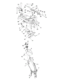 Chute & Controls Assembly parts for Yard-Man Snow Thrower 31AE993I401 / 2001 from AppliancePartsPros.com