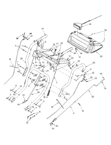 Handle & Chute parts for Yard-Man Snow Thrower 31AE993I401 / 2003 from AppliancePartsPros.com