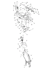 Handle & Chute parts for Yard-Man Snow Thrower 31AE993J401 / 2002 from AppliancePartsPros.com