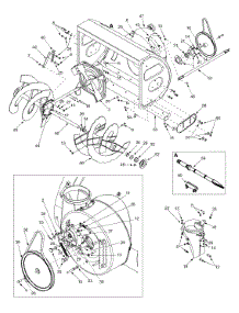 General Assembly parts for Yard-Man Snow Thrower 31AE993J401 / 2003 from AppliancePartsPros.com