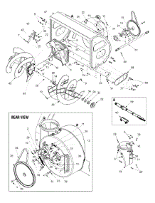 General Assembly parts for Yard-Man Snow Thrower 31AE993J401 / 2004 from AppliancePartsPros.com