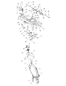 Handle & Chute parts for Yard-Man Snow Thrower 31AE993J401 / 2004 from AppliancePartsPros.com