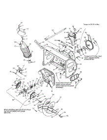 General Assembly parts for Yard-Man Snow Thrower 31AE9P3J801 / 2005 from AppliancePartsPros.com