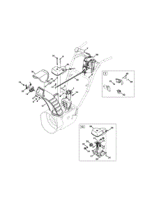 Chute 2-Way & 4-Way parts for Yard-Man Snow Thrower 31AH65LG701 / 2010 from AppliancePartsPros.com