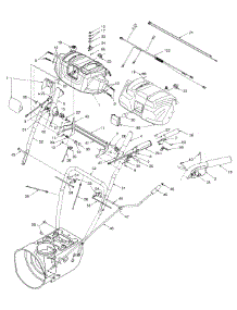 Handle Assembly parts for Yard-Man Snow Thrower 31AH6LLH801 / 2005-2 from AppliancePartsPros.com