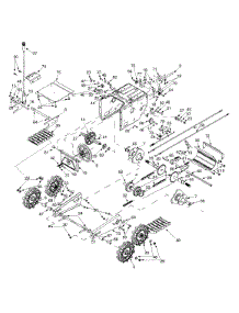 Frame Assembly parts for Yard-Man Snow Thrower 31AH763G401 / 2001 from AppliancePartsPros.com