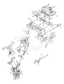 Handle & Controls Assembly parts for Yard-Man Snow Thrower 31AH763G401 / 2001 from AppliancePartsPros.com