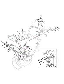 Chute 2-Way Extended parts for Yard-Man Snow Thrower 31AM63KE701 / 2012 from AppliancePartsPros.com