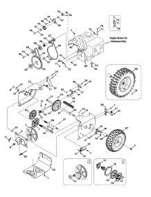 Drive System parts for Yard-Man Snow Thrower 31AM63LF701 / 2013 from AppliancePartsPros.com
