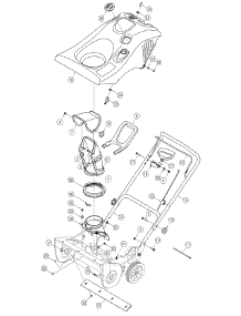 General Assembly parts for Yard-Man Snow Thrower 31AS295-801 / 2006 from AppliancePartsPros.com