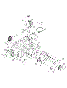 Wheel Assembly parts for Yard-Man Snow Thrower 31AS2B5-801 / 2006 from AppliancePartsPros.com