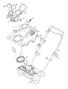 Shroud, Chute & Handle parts for Yard-Man Snow Thrower 31AS2S1E701 / 2013 from AppliancePartsPros.com