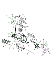 Motor & Thower parts for Yard-Man Snow Thrower 31B-040-701 / 2007 from AppliancePartsPros.com