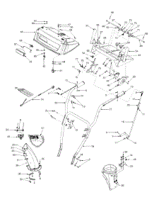 Handle & Chute parts for Yard-Man Snow Thrower 31BH5C3F401 / 2004 from AppliancePartsPros.com
