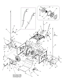 Frame parts for Yard-Man Snow Thrower 31BH5Q3G401 / 2003 from AppliancePartsPros.com