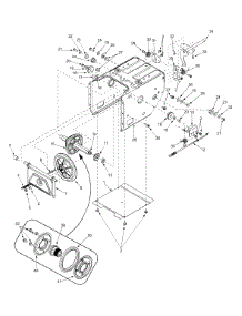 Frame parts for Yard-Man Snow Thrower 31BH763G401 / 2003 from AppliancePartsPros.com