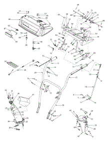 Handle & Chute parts for Yard-Man Snow Thrower 31BH763G401 / 2003 from AppliancePartsPros.com