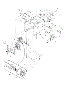 Frame parts for Yard-Man Snow Thrower 31BH763G401 / 2004 from AppliancePartsPros.com