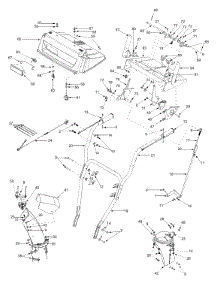 Handle & Chute parts for Yard-Man Snow Thrower 31BH763G401 / 2004 from AppliancePartsPros.com