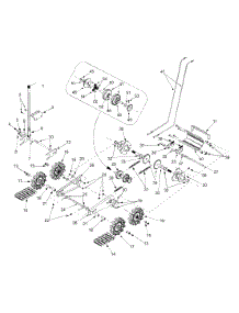 Track parts for Yard-Man Snow Thrower 31BH763G401 / 2004 from AppliancePartsPros.com