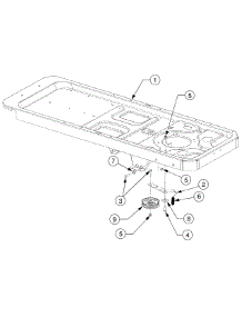 Frame parts for Yard-Man Z-Series 17AA554G755 / 2006 from AppliancePartsPros.com