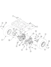 Transmission parts for Yard-Man Z-Series 17AA554G755 / 2006 from AppliancePartsPros.com