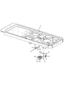 Frame & Drive Idler Assembly parts for Yard-Man Z-Series 17AC2ACG055 / 2010 from AppliancePartsPros.com