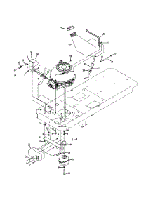 Engine Connection, 42-Inch W Briggs Engine parts for Yard-Man Z-Series 17AC2ACS055 / 2011 from AppliancePartsPros.com